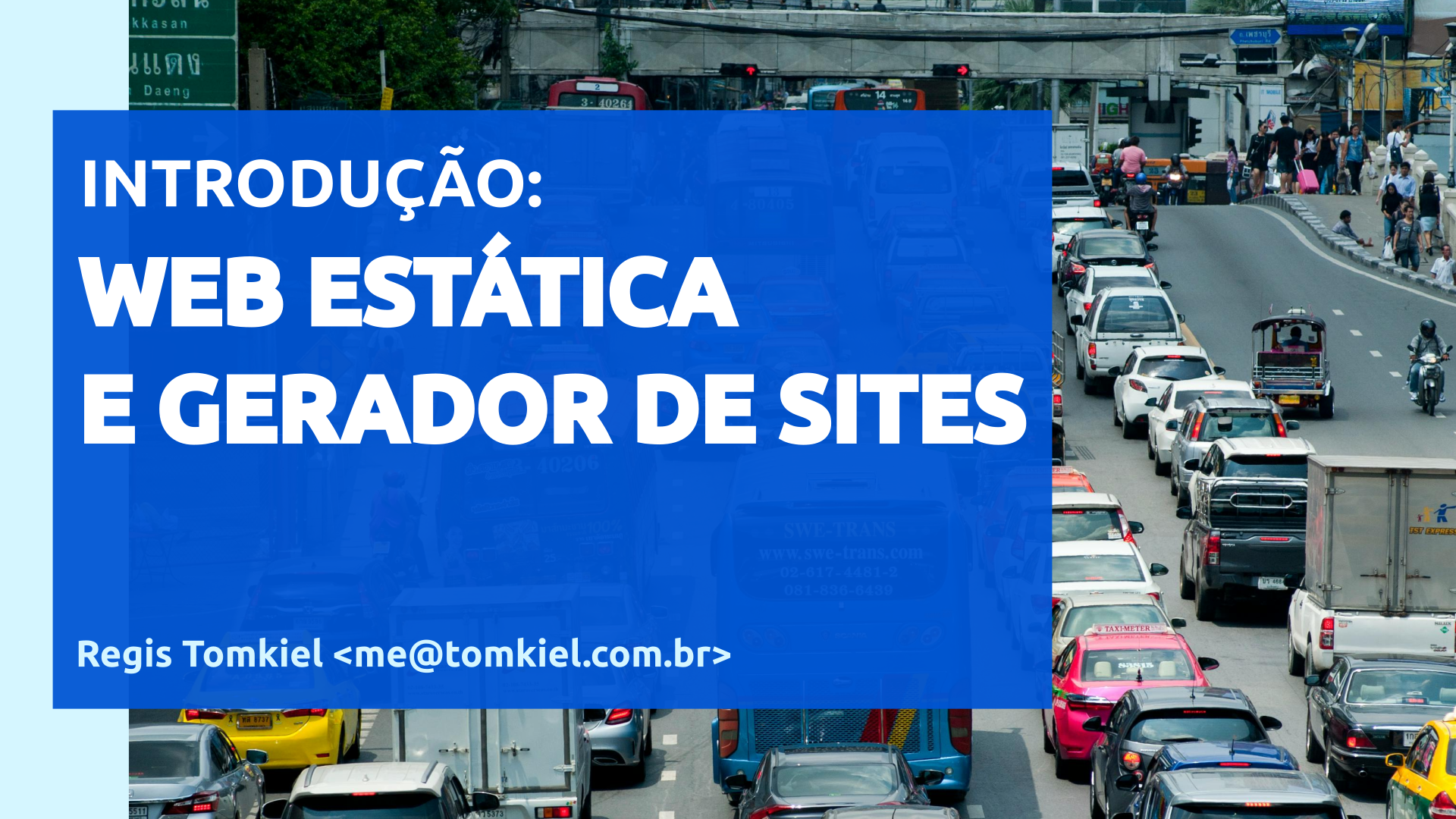 Introdução à Web Estática e ao Gerador de Sites Hugo