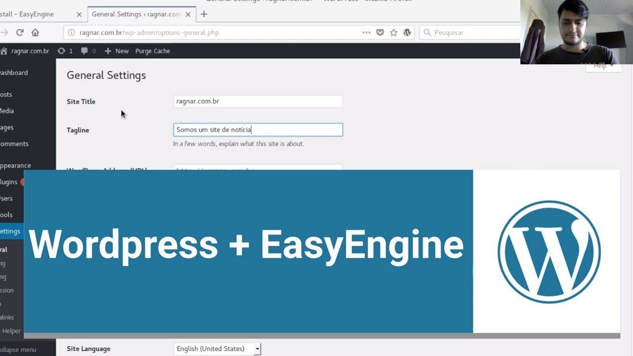 WordPress de um jeito fácil com EasyEngine